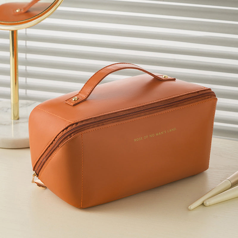 Leather Makeup Pouch