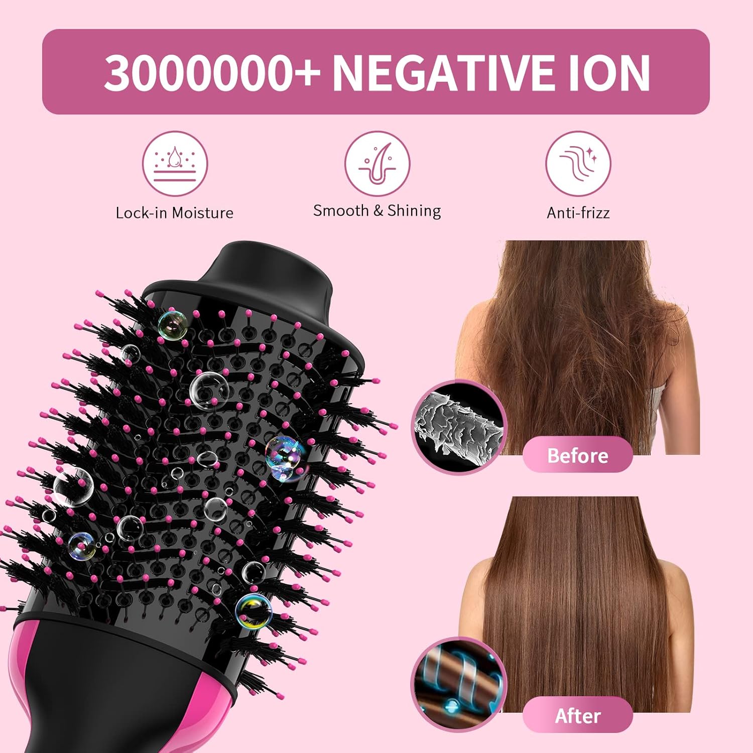 3-in-1 Volumizer Hair Dryer and Hot Air Brush