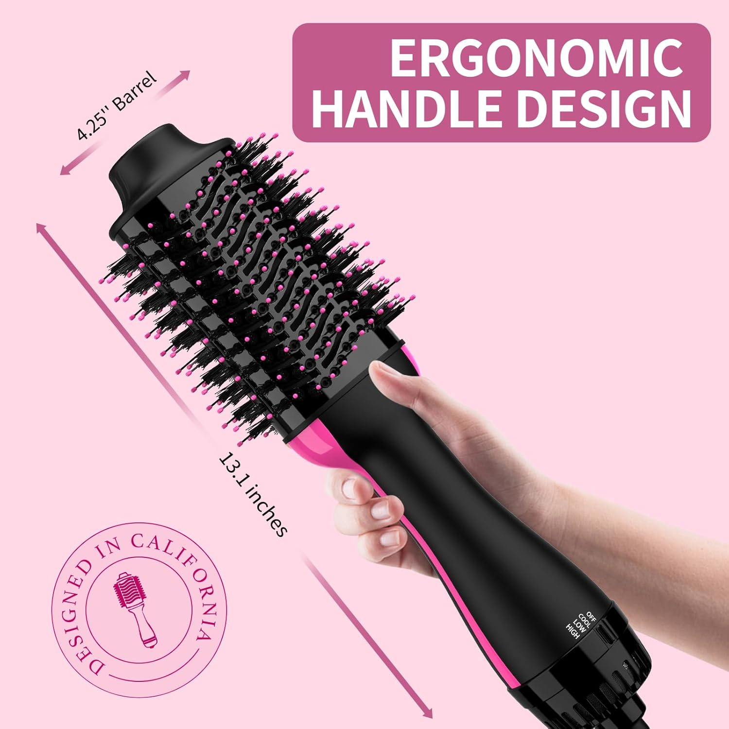 3-in-1 Volumizer Hair Dryer and Hot Air Brush
