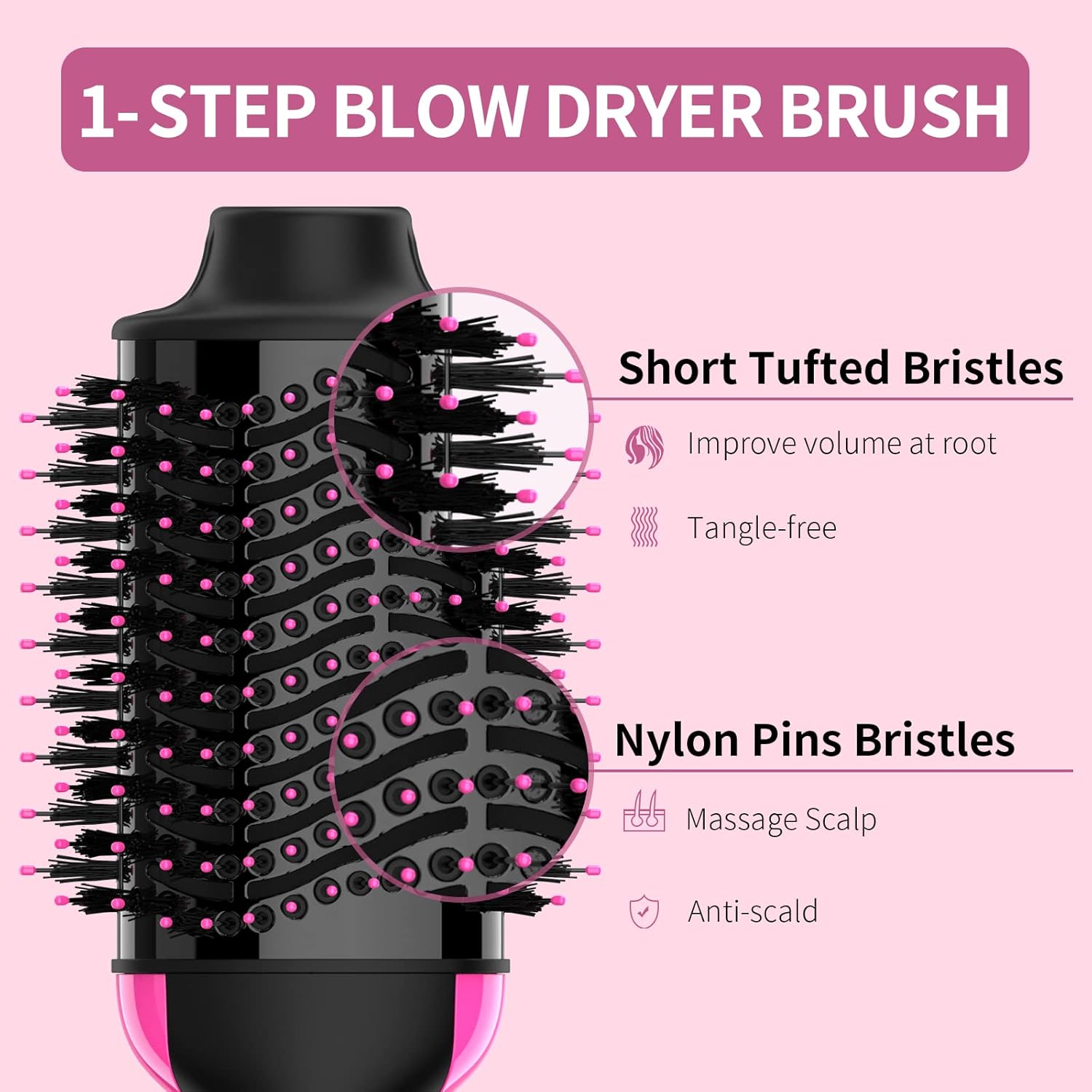 3-in-1 Volumizer Hair Dryer and Hot Air Brush