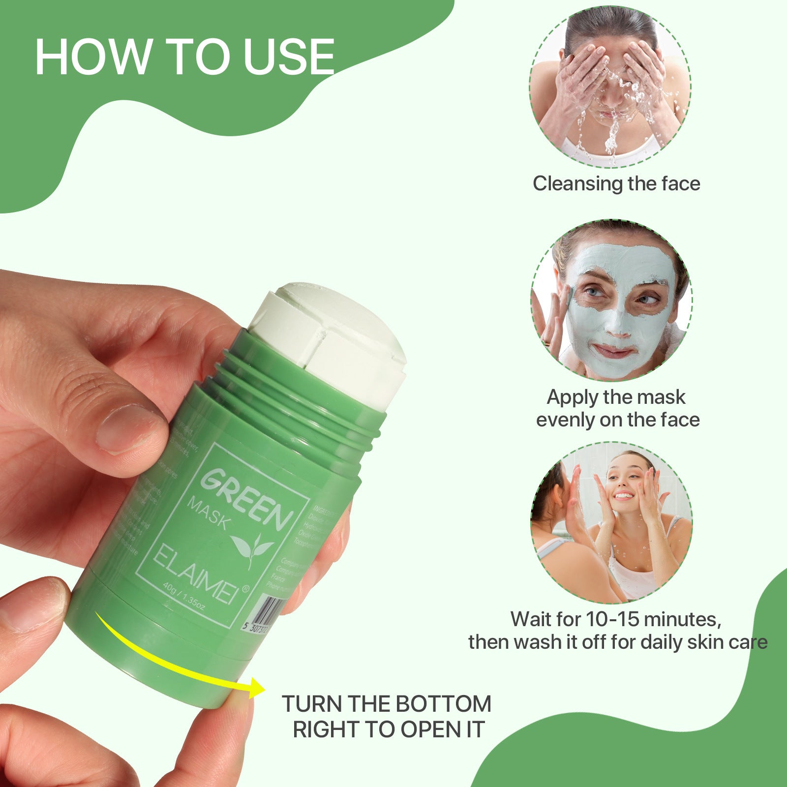 Green Mask Stick