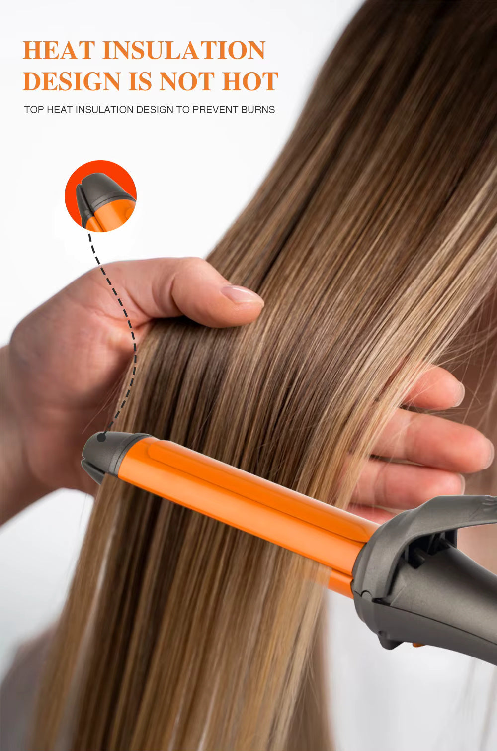 2-in-1 Hair Curler & Straightener
