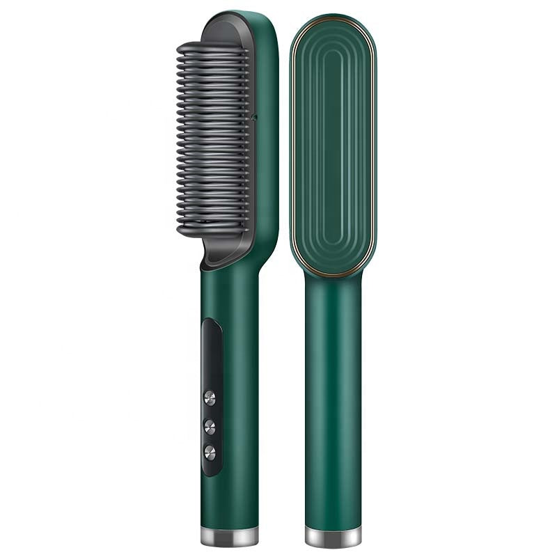 Portable Hair Straightener Brush