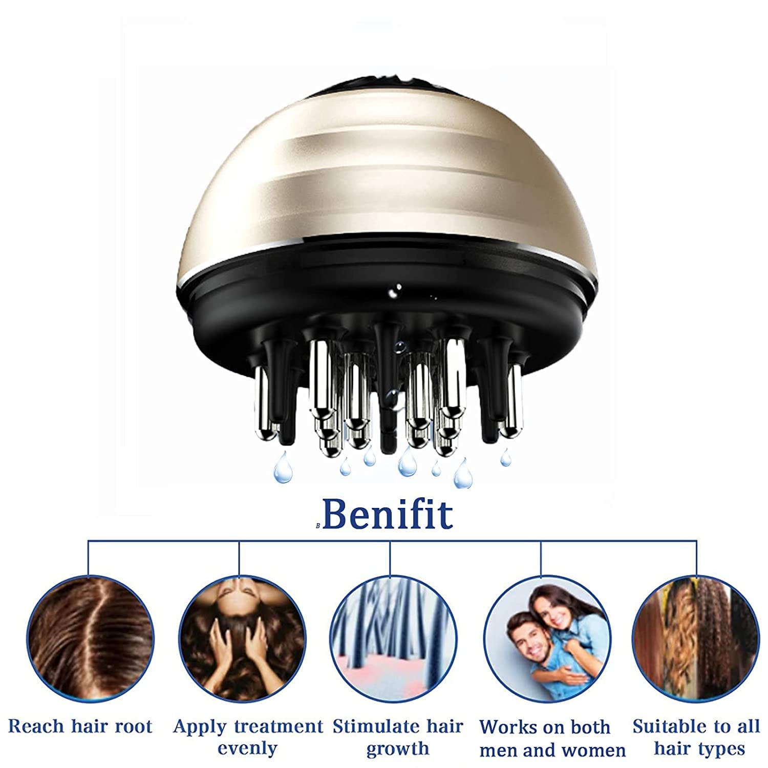Portable Hair Massager