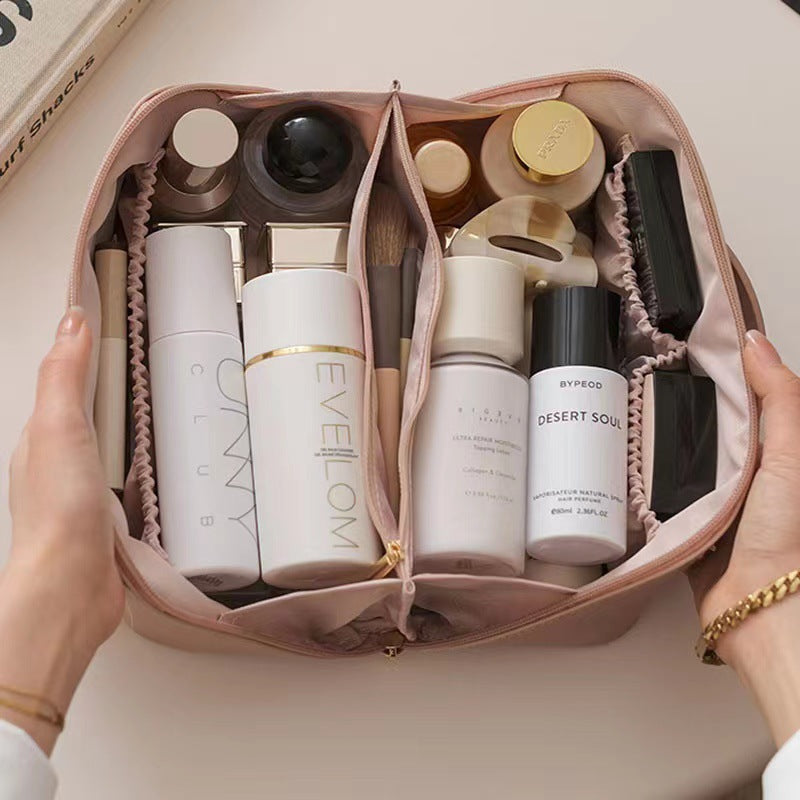 Leather Makeup Pouch