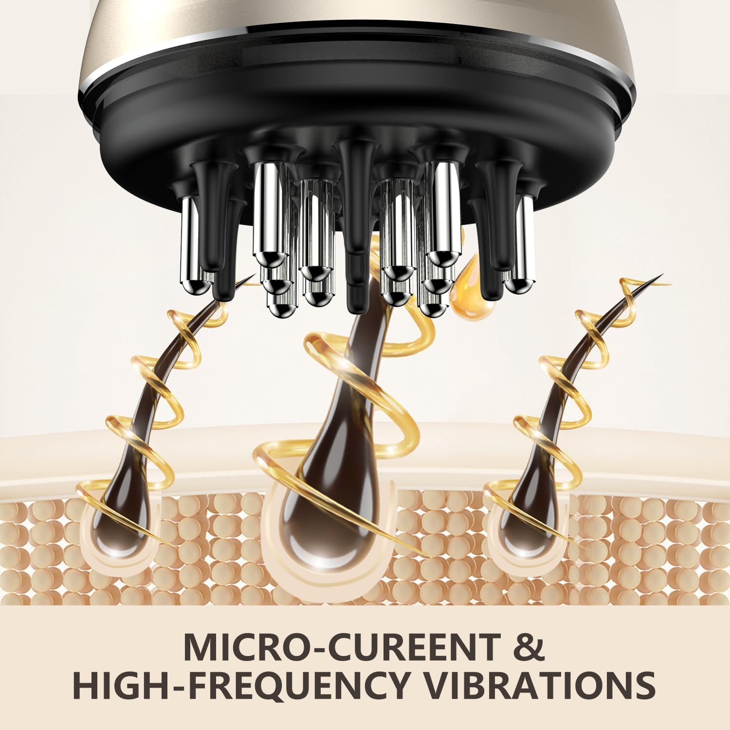 Portable Hair Massager