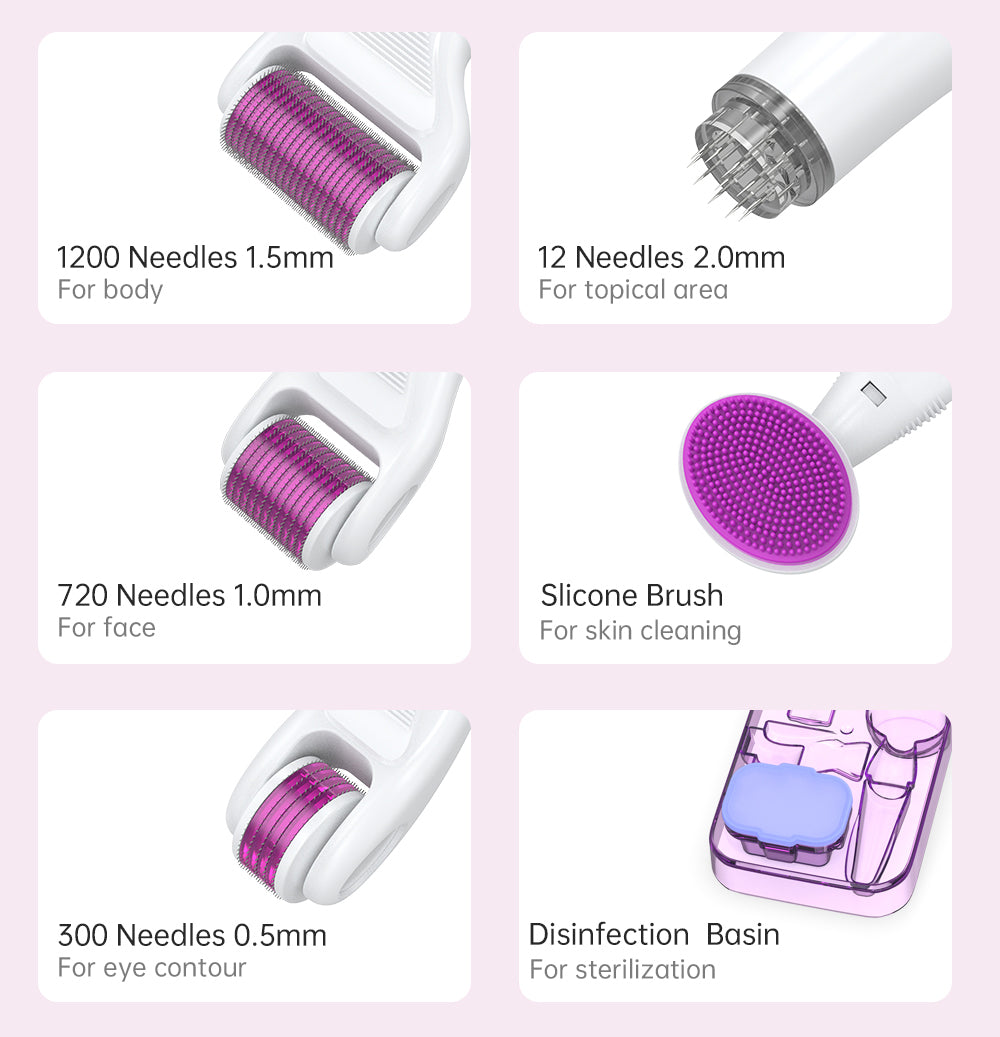 Derma Roller Kit 6-in-1