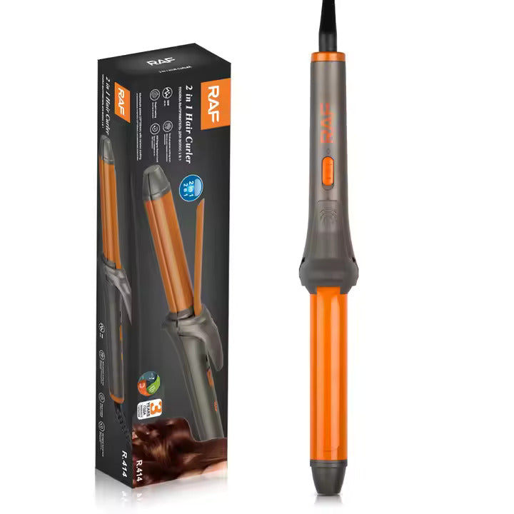2-in-1 Hair Curler & Straightener