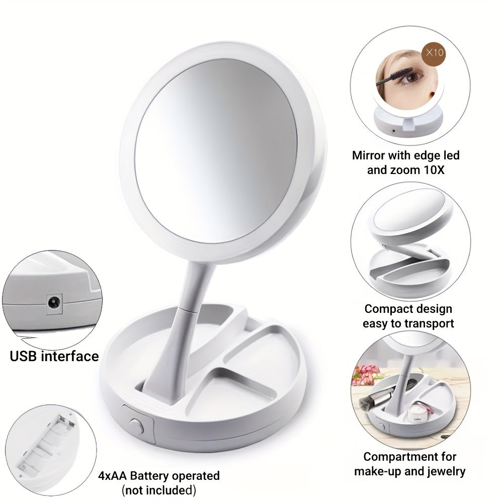 Electric LED Double Side Mirror