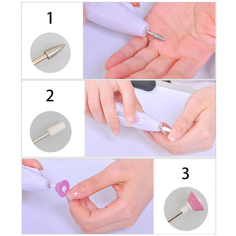 Nail Art Drill 5-in-1