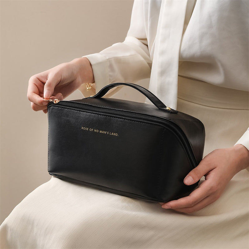 Leather Makeup Pouch